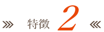 特徴2