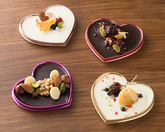 ナッツとフルーツのチョコレート