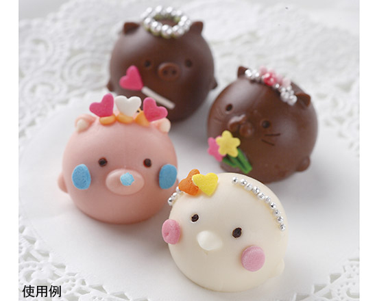 Tomiz シリコン製 アニマルチョコレート型 16個取 1個 お菓子 パン作りの型 お菓子作りの型 シリコンの型 通販 Tomiz 富澤商店