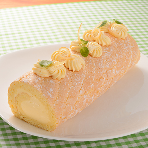 レモンケーキロールのレシピ